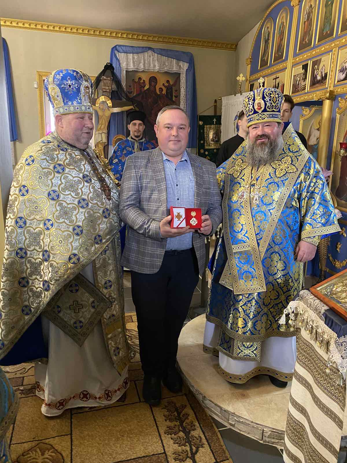 Директор коледжу Андрій Матвієнко отримав медаль від Православної церкви України